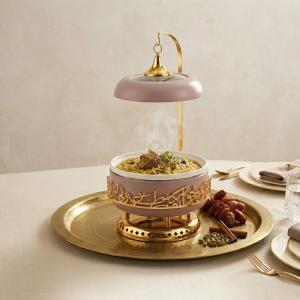 Serving Buffet - L From Jiwar - Purple + Gold MS Department Store Oman