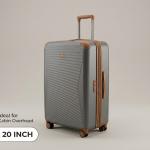 Pierre Cardin Malaga Bayer Pc Trolley S   20" Khaki MS Department Store Oman
