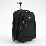 WIRES 18" TROLLEY BACKPACK BLACK