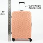 Verage Diamond Pp Trolley   19" Peach MS Department Store Oman