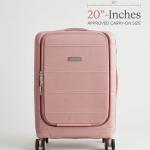 Antler Sofia Pp 4W Trolley S   Cabin With Front Pocket 20" - Peach MS Department Store Oman