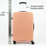 Verage Diamond Pp Trolley   25" Peach MS Department Store Oman