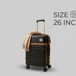 Pierre Cardin Styria Bayer Pc Trolley S   26" Black MS Department Store Oman