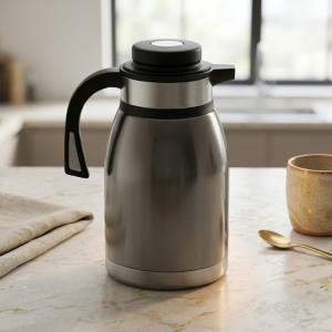 REGAL1.2 Ltr. D W S/S Vacuum Flask [Transparent Grey] MS Department Store Oman