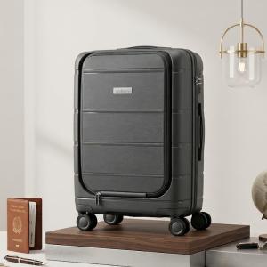 Antler Sofia Pp 4W Trolley S   Cabin With Front Pocket 30" - D.Grey MS Department Store Oman