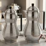 Regall 0.7Ltr. + 1.0Ltr. P / B  Vacuum Flask Set[FullSilver] MS Department Store Oman
