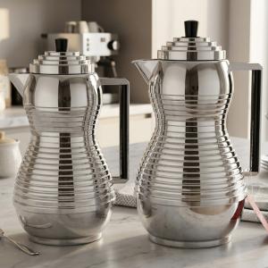 Regall 0.7Ltr. + 1.0Ltr. P / B  Vacuum Flask Set[FullSilver] MS Department Store Oman