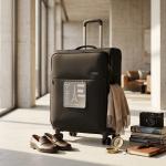 Pierre Cardin Soft Mergury 4W Trolley S   28"Black MS Department Store Oman
