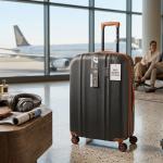 SONADA ABS & WHEELS TROLLEY  25" D.GREY