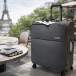 Pierre Cardin Soft Mergury 4W Trolley S   20"Grey MS Department Store Oman