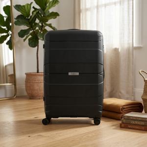 Antler Challenger Pp Trolley    24 Black MS Department Store Oman