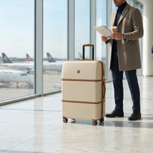 Pierre Cardin Tours Bayer Pc Trolley S   26" White MS Department Store Oman