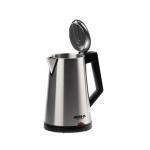 Stainless Steel Electric Kettle - Black/Silver MS Department Store Oman